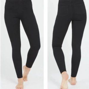 Spanx High Rise black skinny jeggings size XL